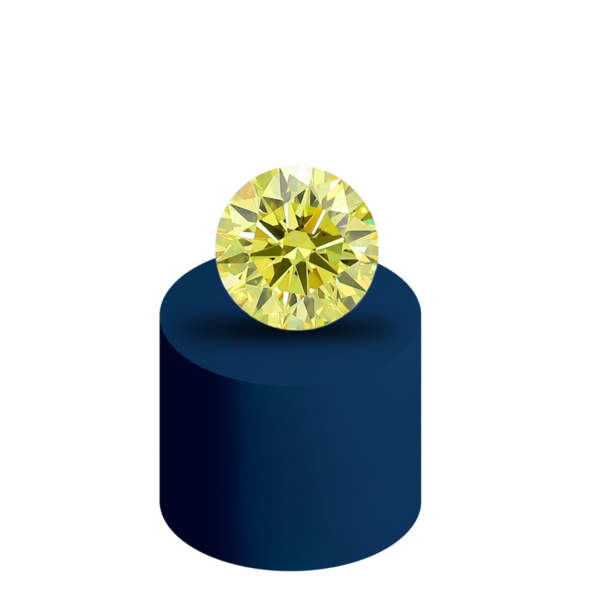 lab grown diamond_yellow intence