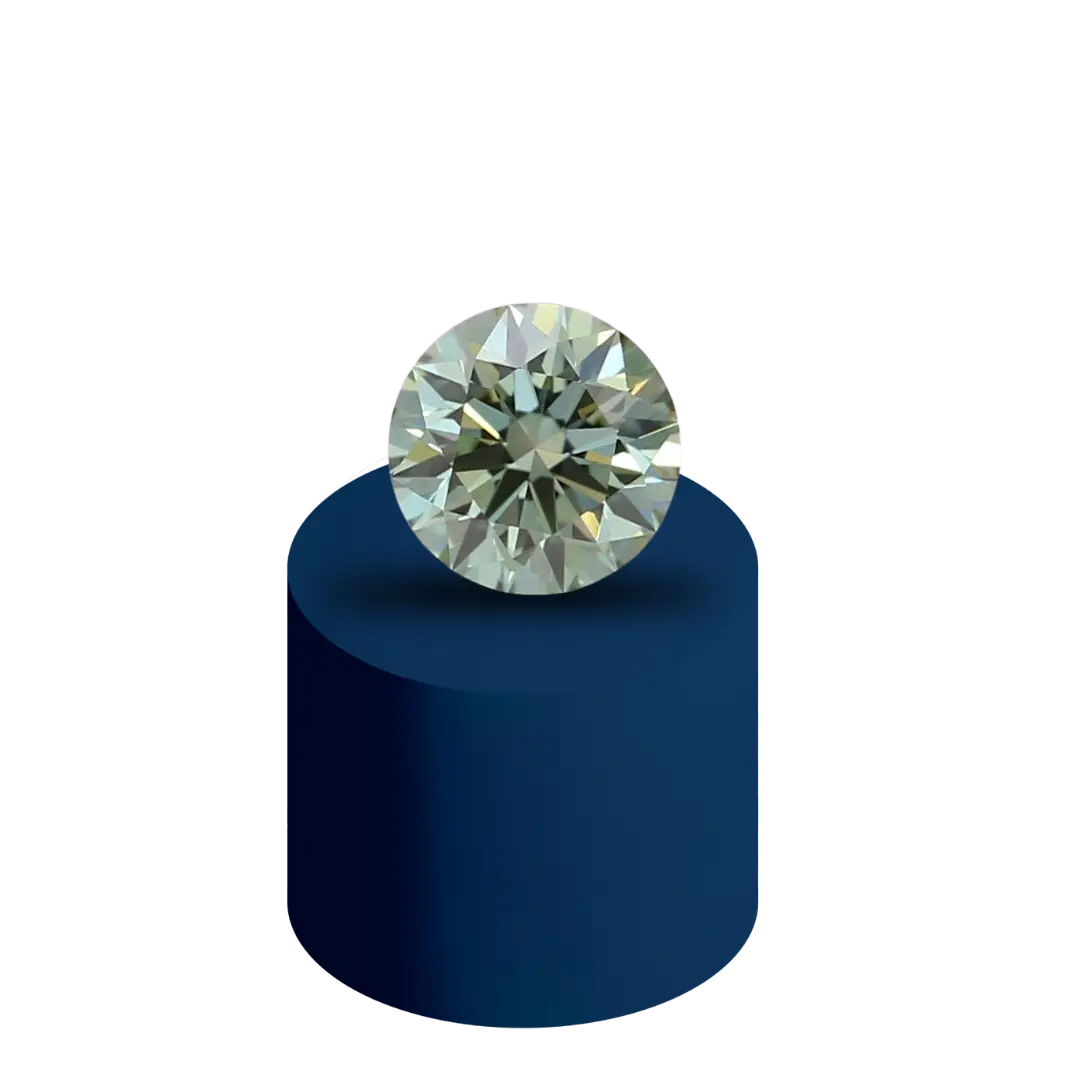 lab grown diamonds_green_intence _rund