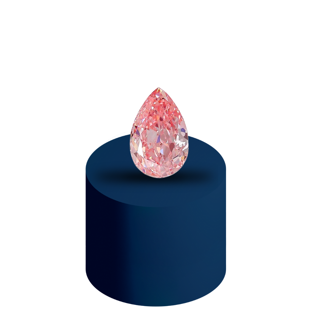 Tropfen Labor Diamant Pink Vivid