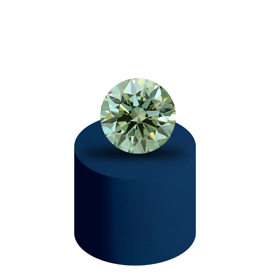 lab grown diamonds_green_vivid _rund